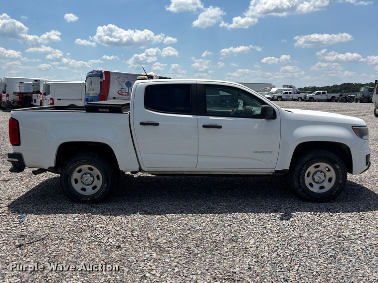 image for item YA3885 2020 Chevrolet Colorado Ext. Cab pickup truck