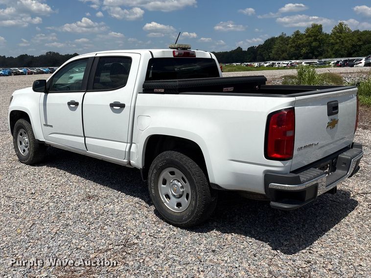 image for item YA3885 2020 Chevrolet Colorado Ext. Cab pickup truck
