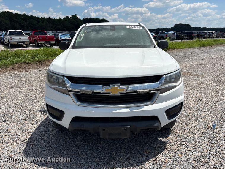 image for item YA3885 2020 Chevrolet Colorado Ext. Cab pickup truck