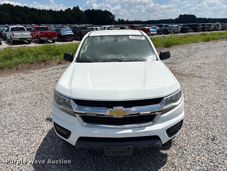 image for item YA3885 2020 Chevrolet Colorado Ext. Cab pickup truck
