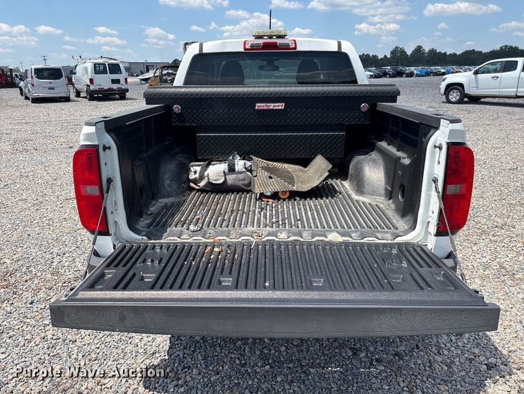 image for item YA3885 2020 Chevrolet Colorado Ext. Cab pickup truck