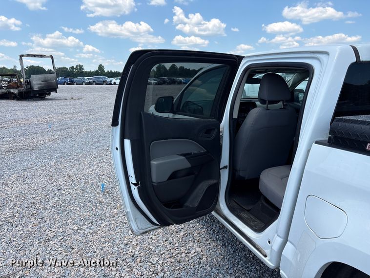 image for item YA3885 2020 Chevrolet Colorado Ext. Cab pickup truck