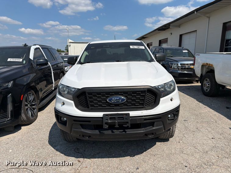 image for item YA3899 2022 Ford Ranger Crew Cab pickup truck
