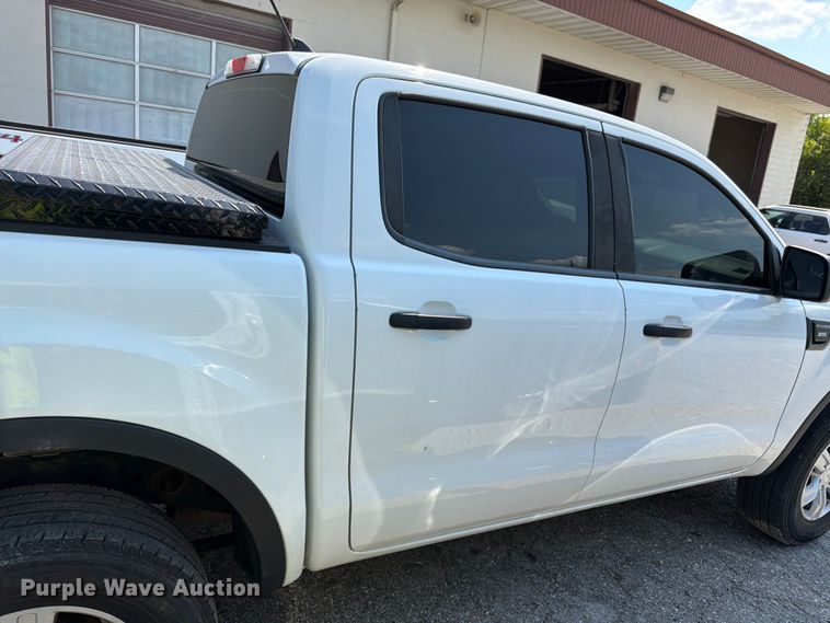 image for item YA3899 2022 Ford Ranger Crew Cab pickup truck