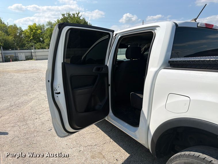 image for item YA3899 2022 Ford Ranger Crew Cab pickup truck