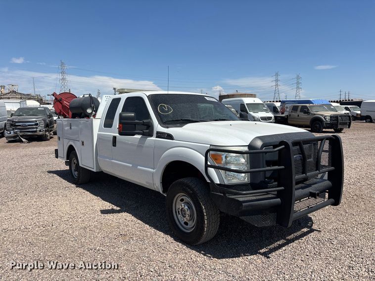 image for item YA3988 2015 Ford F250 Super Duty Ext. Cab utility / service truck