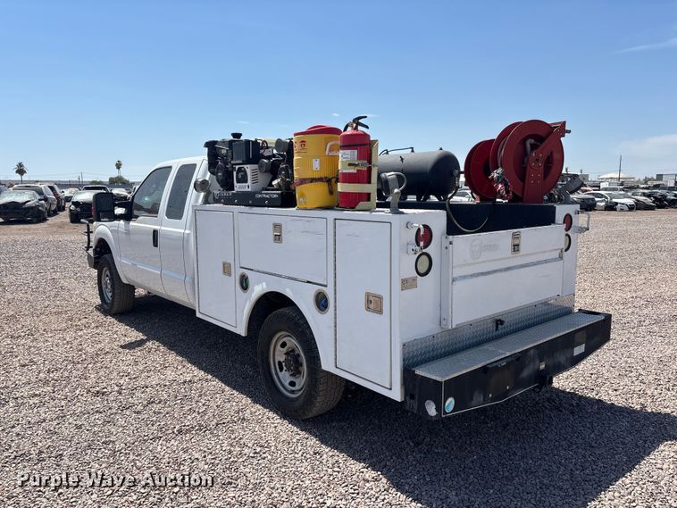image for item YA3988 2015 Ford F250 Super Duty Ext. Cab utility / service truck