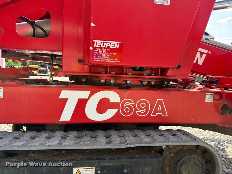 image for item YA3991 2019 Teupen TC69A tracked boom lift
