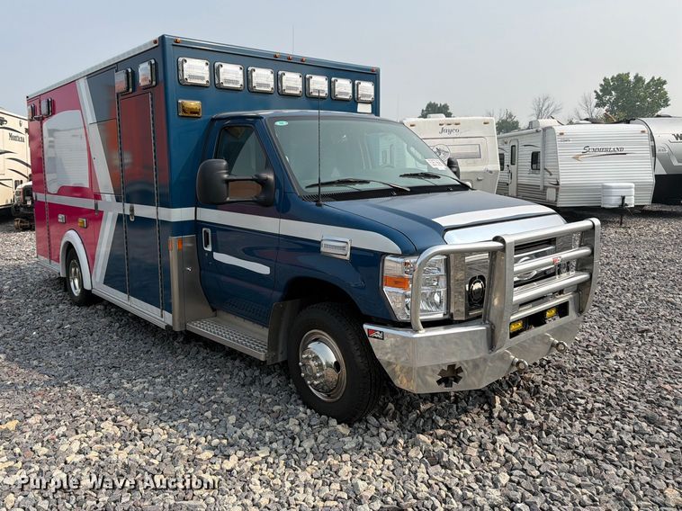 image for item YA4008 2025 Ford E450 ambulance