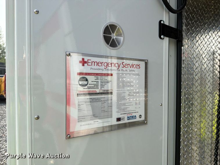 image for item YA4008 2025 Ford E450 ambulance