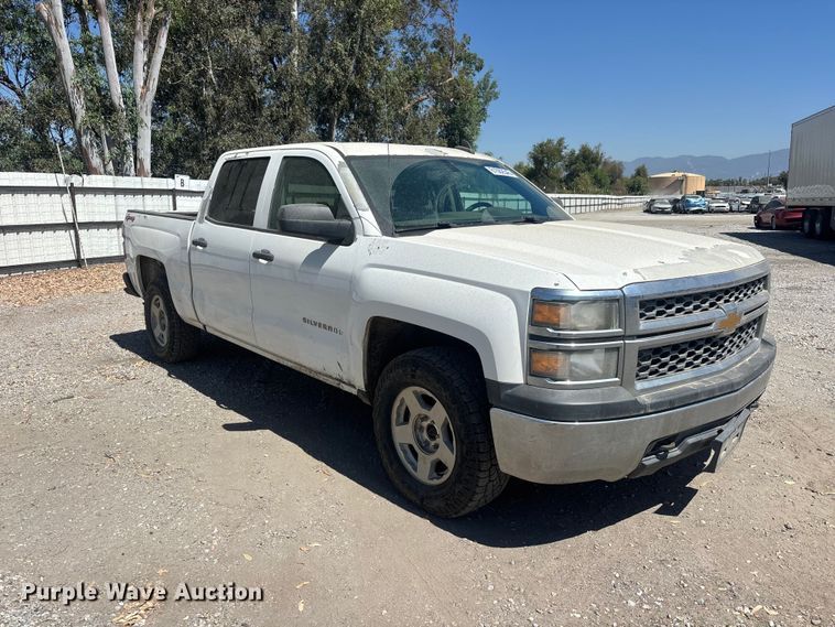 image for item YA4206 2015 Chevrolet Silverado 1500 Crew Cab pickup truck