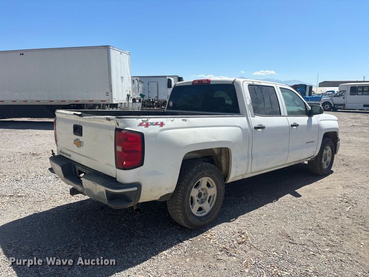 image for item YA4206 2015 Chevrolet Silverado 1500 Crew Cab pickup truck
