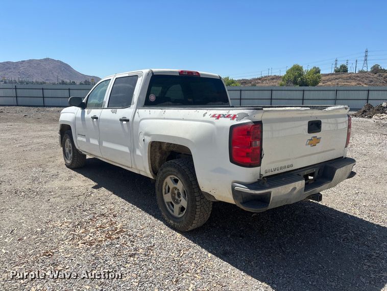 image for item YA4206 2015 Chevrolet Silverado 1500 Crew Cab pickup truck