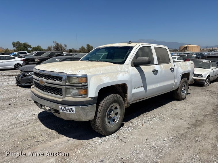 2015 Chevrolet Silverado 1500 Crew Cab pickup truck