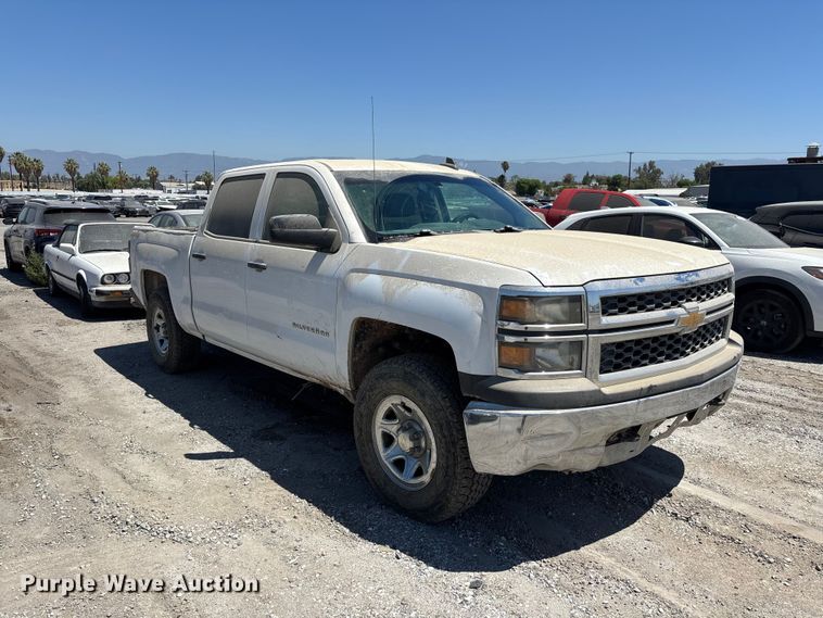 image for item YA4207 2015 Chevrolet Silverado 1500 Crew Cab pickup truck