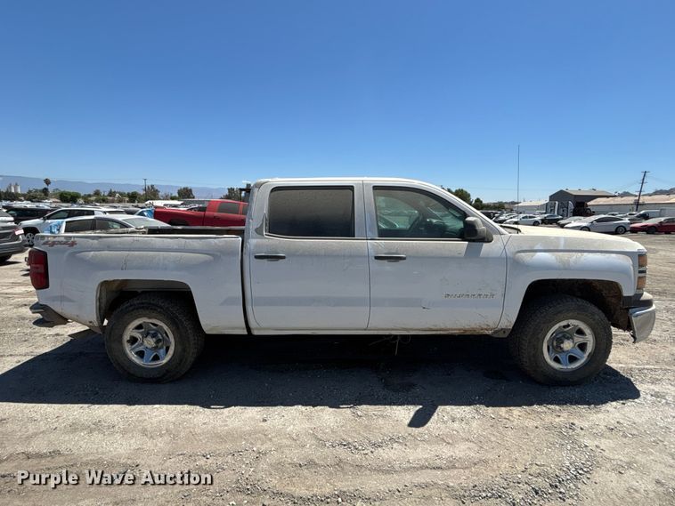 image for item YA4207 2015 Chevrolet Silverado 1500 Crew Cab pickup truck