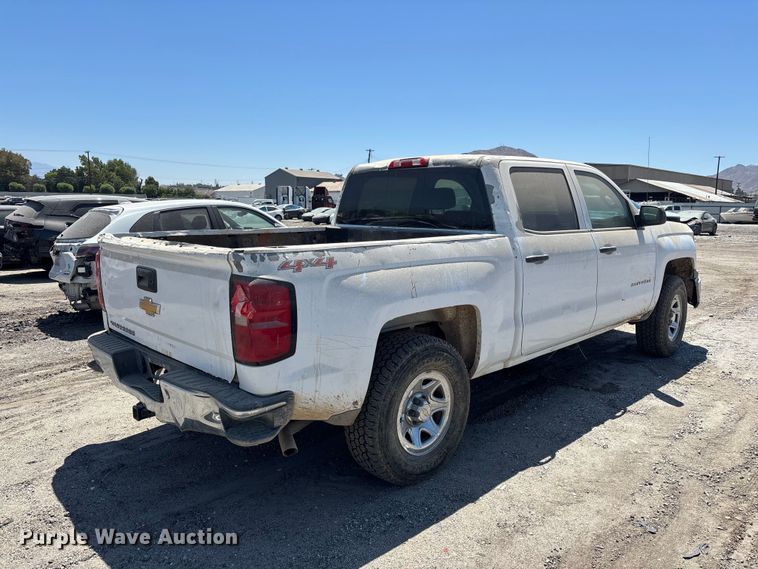 image for item YA4207 2015 Chevrolet Silverado 1500 Crew Cab pickup truck
