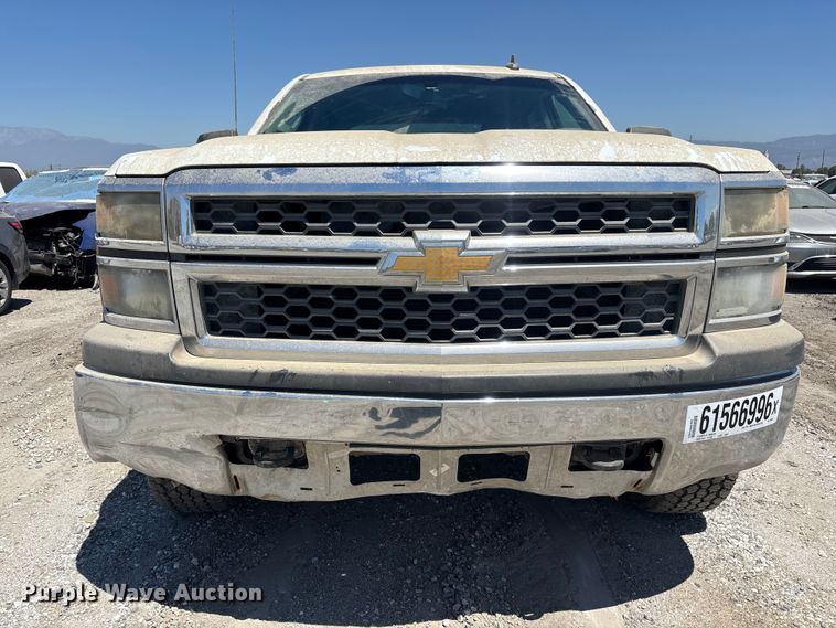image for item YA4207 2015 Chevrolet Silverado 1500 Crew Cab pickup truck