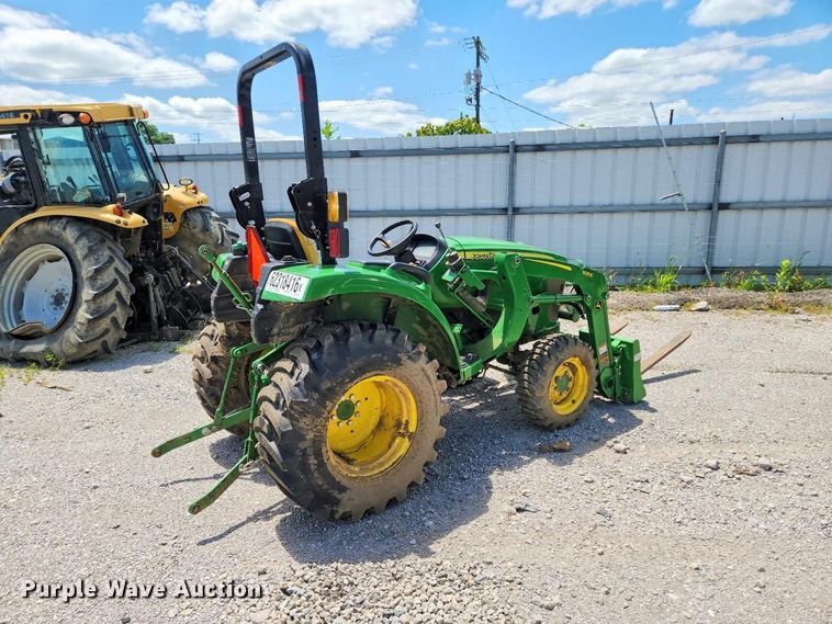 image for item YA4490 2022 John Deere 3025D MFWD tractor