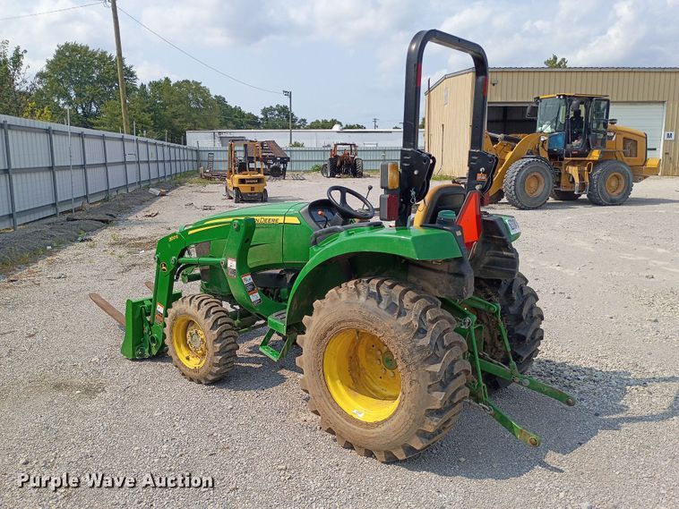 image for item YA4490 2022 John Deere 3025D MFWD tractor