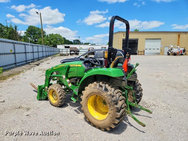 image for item YA4490 2022 John Deere 3025D MFWD tractor