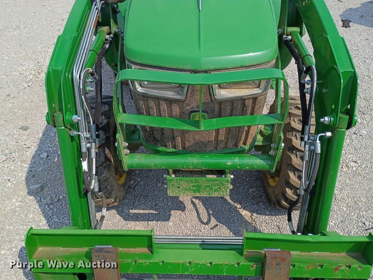 image for item YA4490 2022 John Deere 3025D MFWD tractor
