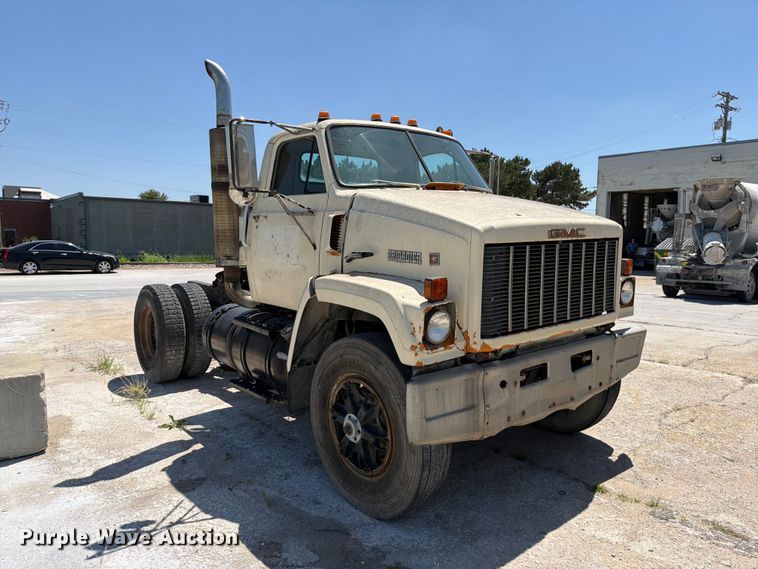 image for item DN6631 1985 GMC Brigadeir semi truck