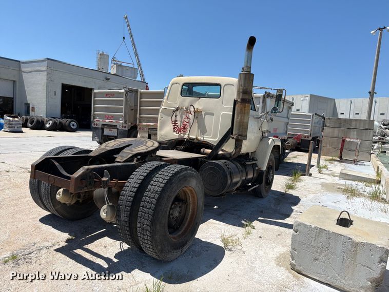 image for item DN6631 1985 GMC Brigadeir semi truck