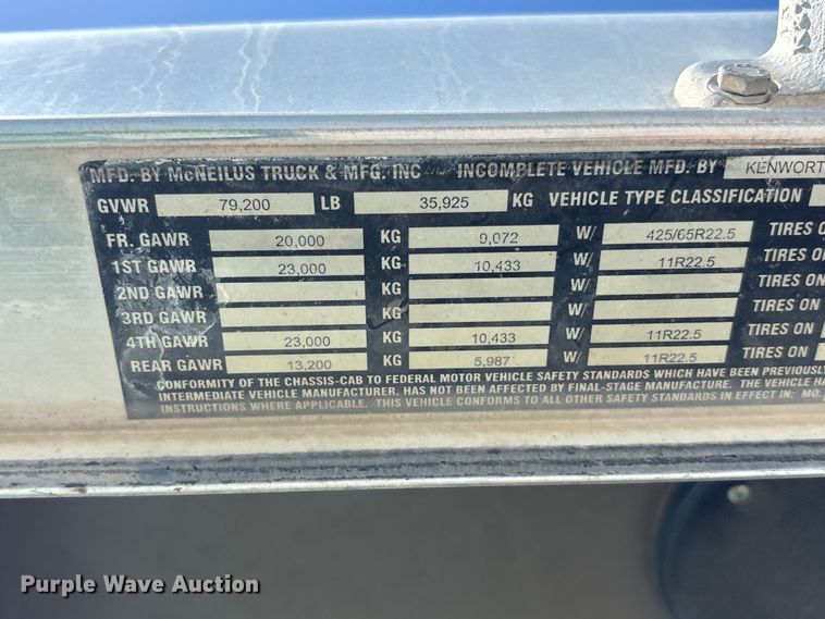 image for item DN6637 2003 Kenworth W900 ready mix truck