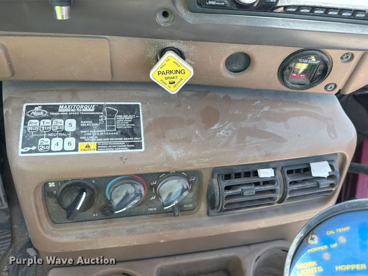 image for item DN6640 2004 Mack Granite CV713 ready mix truck