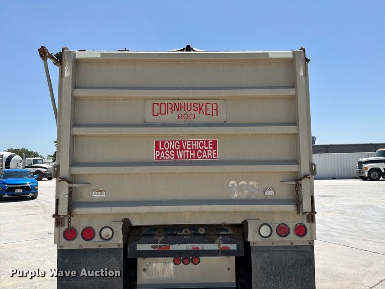 image for item DN6647 2013 Cornhusker 800 800R-8212-844 end dump pup trailer