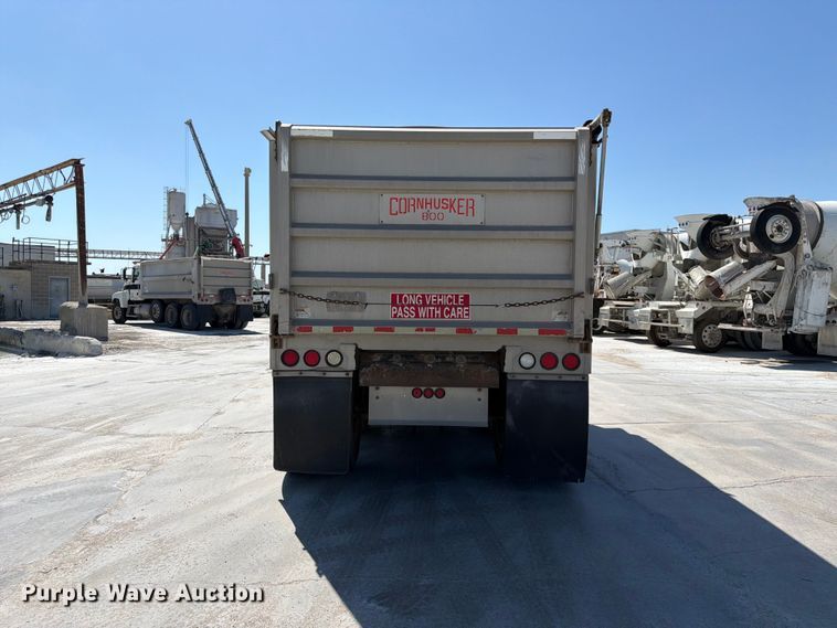 image for item DN6649 2016 Cornhusker 800 end dump pup trailer