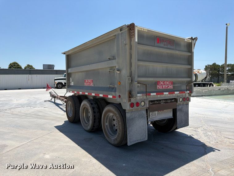 image for item DN6650 2012 Cornhusker 800 end dump pup trailer