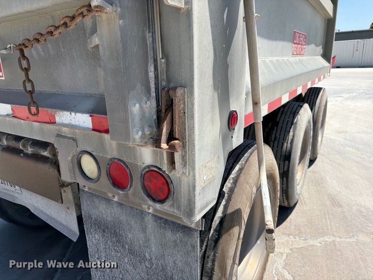 image for item DN6650 2012 Cornhusker 800 end dump pup trailer