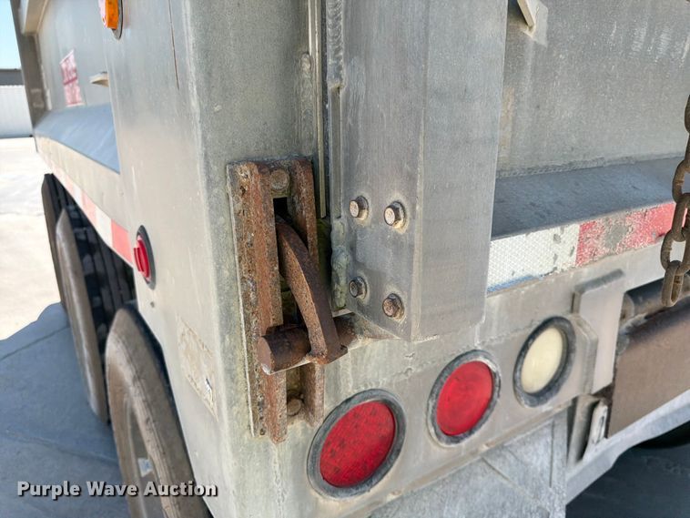 image for item DN6650 2012 Cornhusker 800 end dump pup trailer