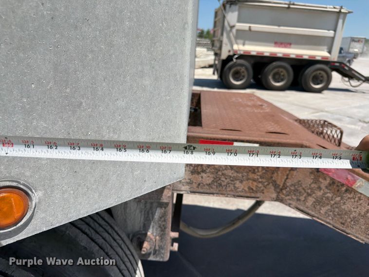 image for item DN6650 2012 Cornhusker 800 end dump pup trailer