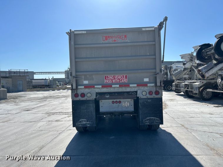 image for item DN6656 2009 Cornhusker 800 end dump pup trailer