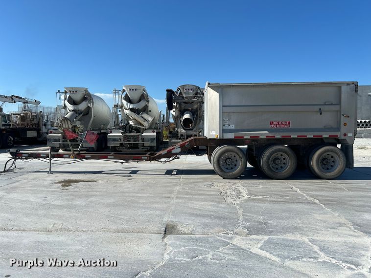 image for item DN6656 2009 Cornhusker 800 end dump pup trailer