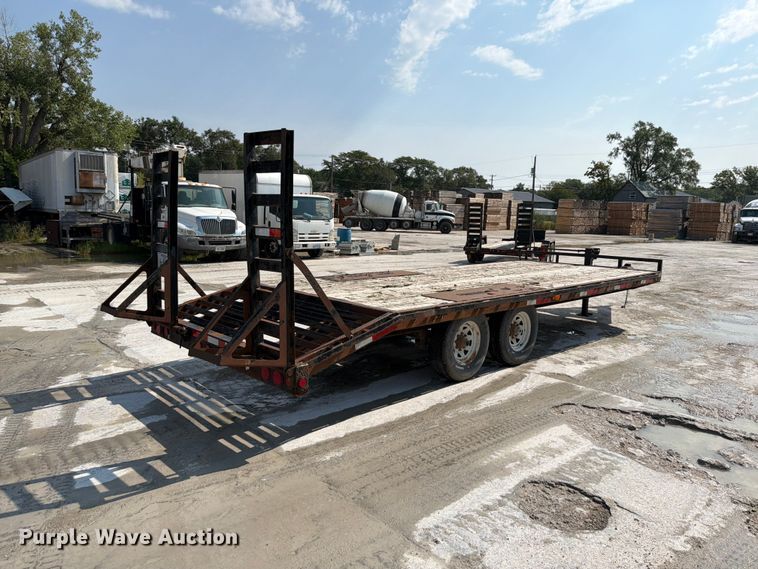image for item DN6662 2009 PJ F8222 utility trailer