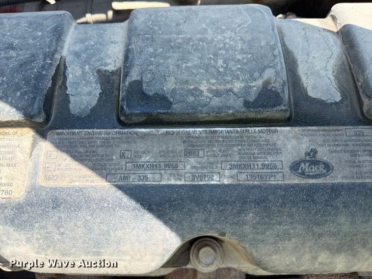 image for item DN6665 2004 Mack Granite CV713 ready mix truck