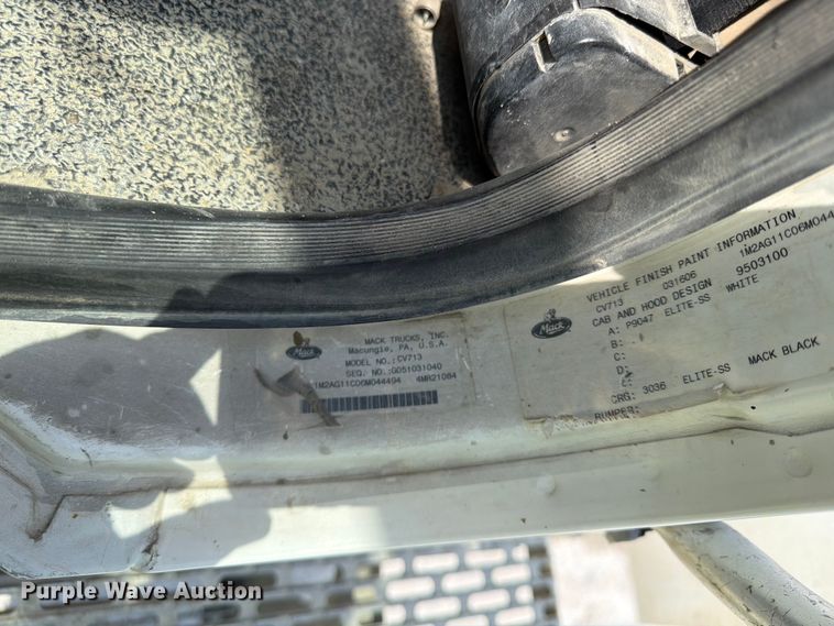 image for item DN6667 2006 Mack Granite CV713  ready mix truck