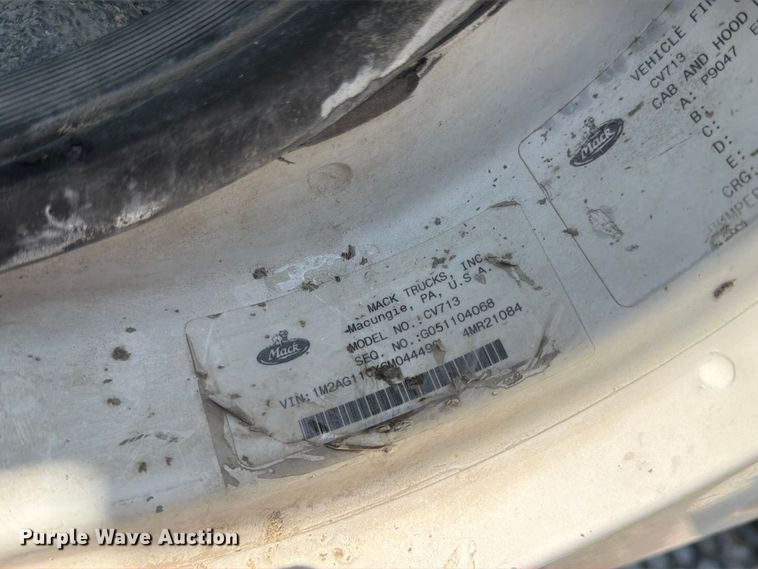 image for item DN6668 2006 Mack Granite CV713 ready mix truck