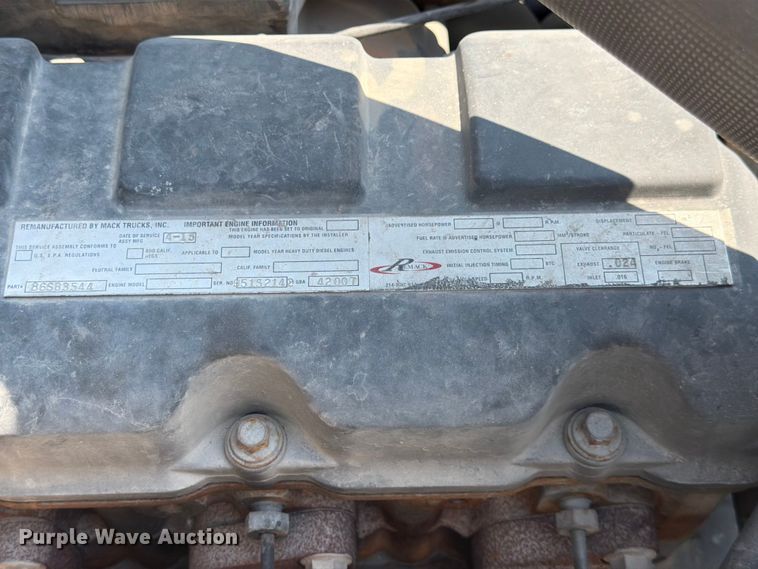 image for item DN6676 2006 Mack Granite CV713 ready mix truck