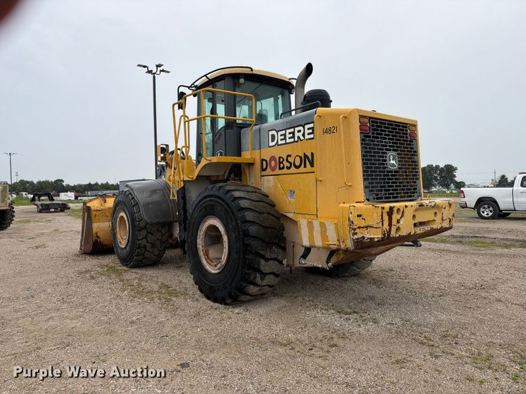 image for item DN6694 2007 John Deere 744J wheel loader
