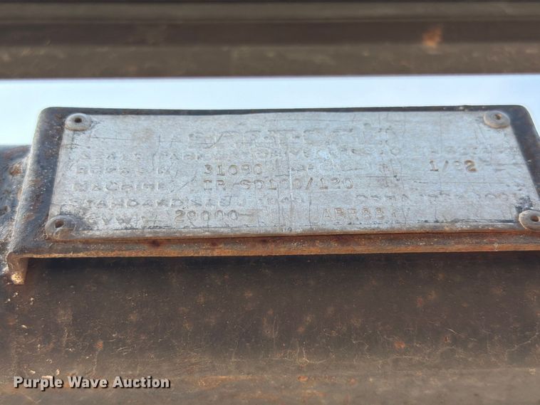 image for item DN6696 1993 Ingersoll Rand SD-100F single drum vibratory roller