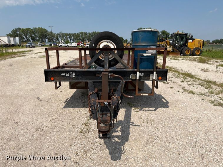 image for item DN6701 2004 Trail-eze TE20T22-3 tilt deck equipment trailer