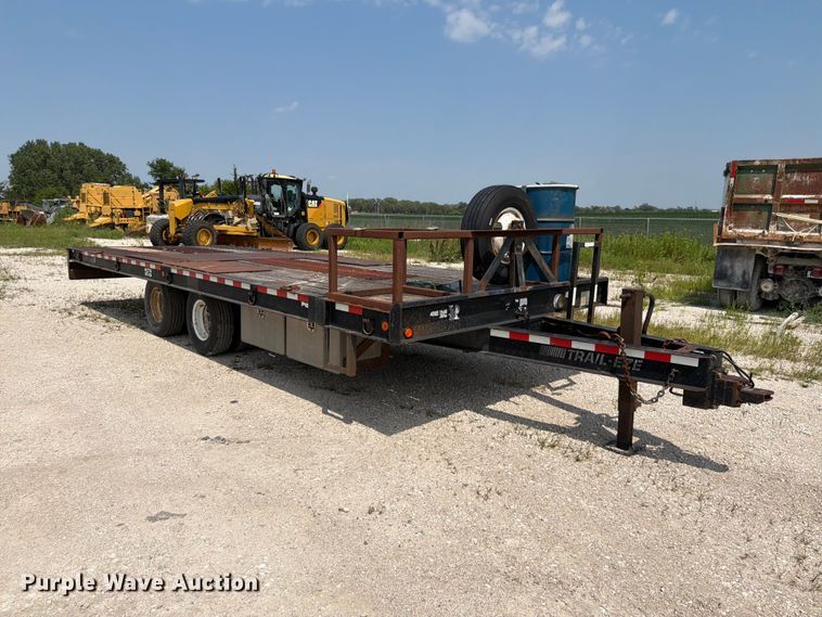 image for item DN6701 2004 Trail-eze TE20T22-3 tilt deck equipment trailer