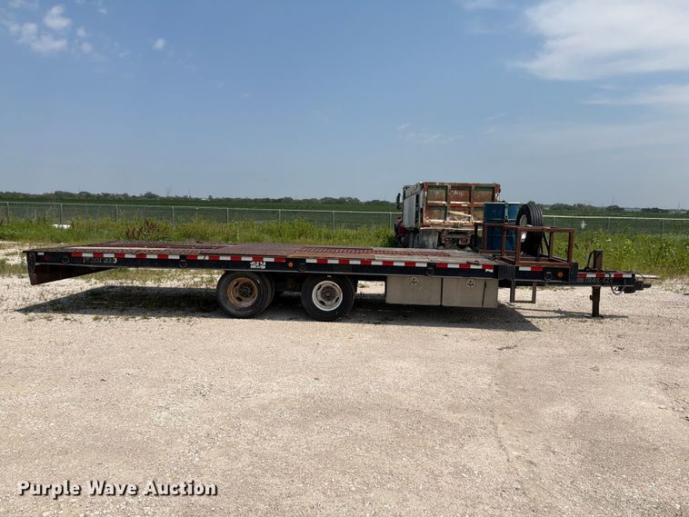 image for item DN6701 2004 Trail-eze TE20T22-3 tilt deck equipment trailer