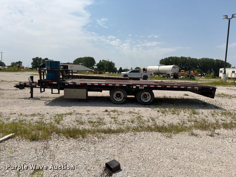 image for item DN6701 2004 Trail-eze TE20T22-3 tilt deck equipment trailer