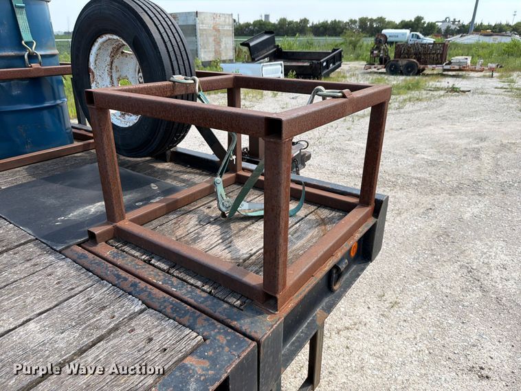 image for item DN6701 2004 Trail-eze TE20T22-3 tilt deck equipment trailer